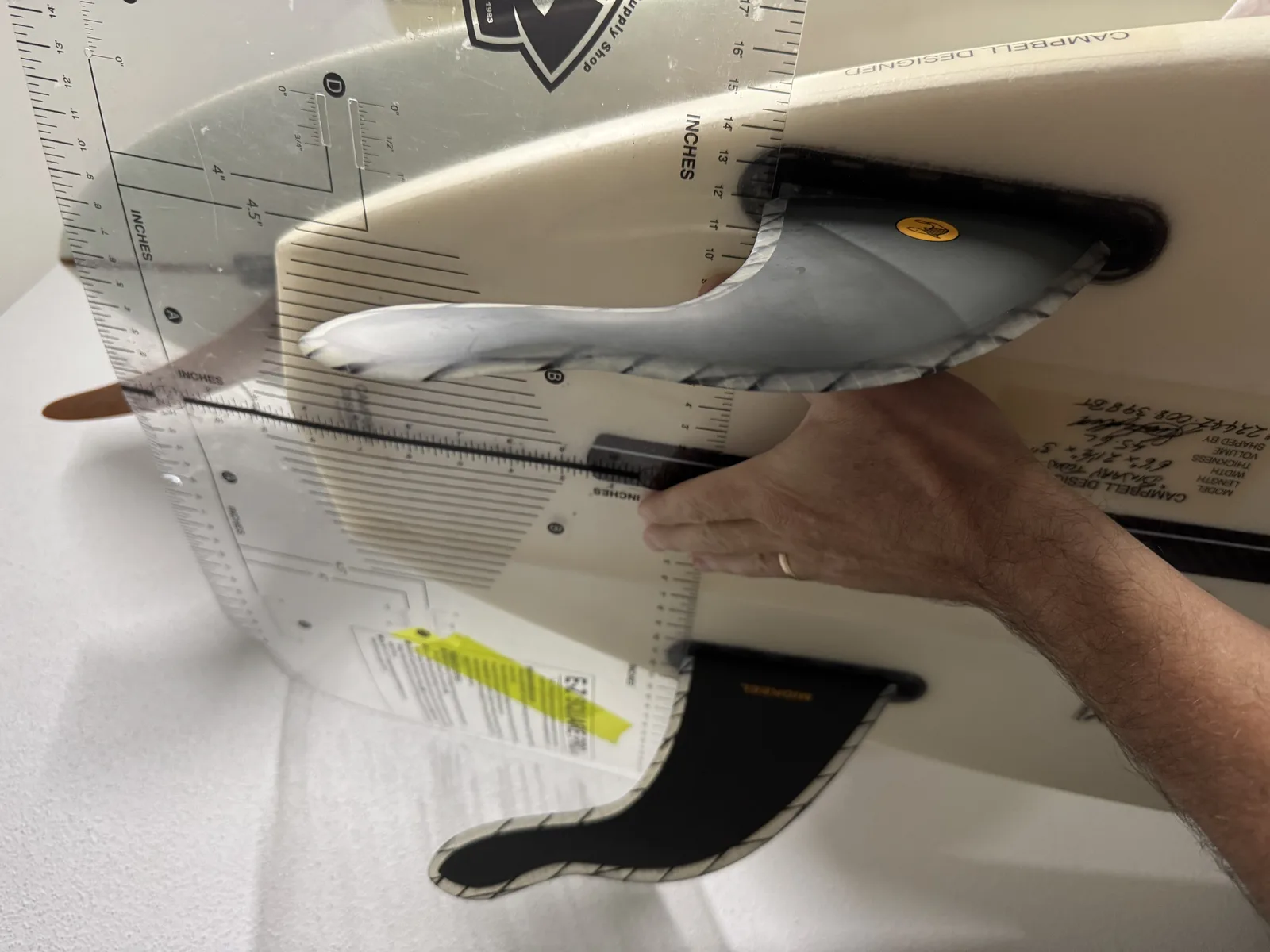 Campbell Designed Binary 6'6 surfboard